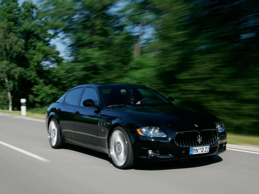  Maserati Quattroporte S Tridente by Novitec Rosso 2010 года  (фото 4 из 11)